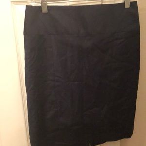 Navy skirt